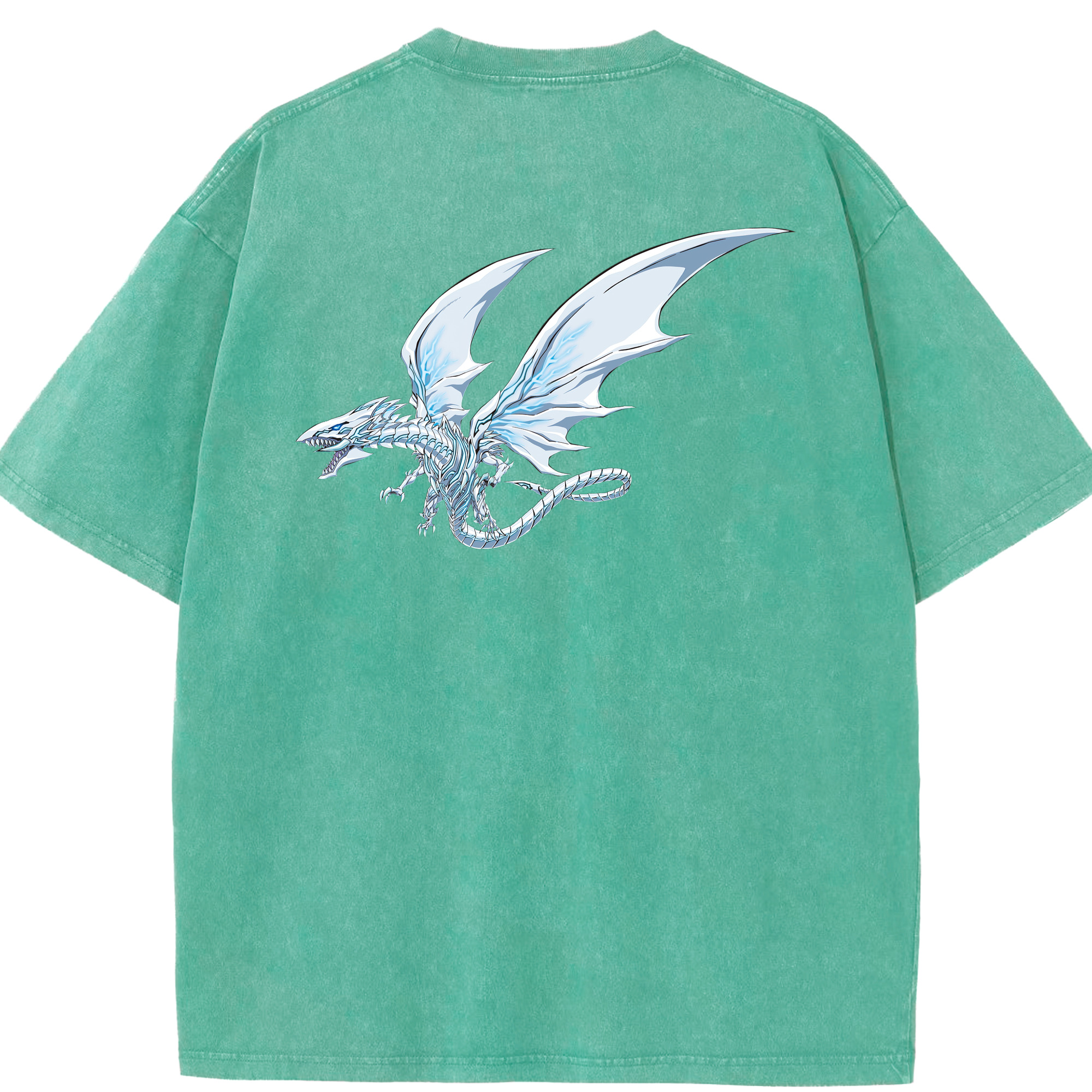 （画像用） 遊☆戯☆王 Yu-Gi-Oh! 綿100% ヴィンテージ風 半袖Tシャツ（背面プリント）